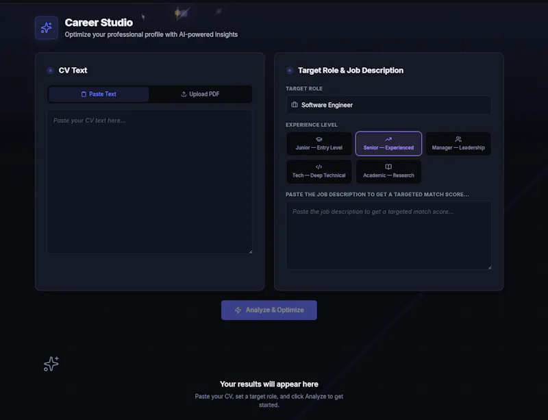 CV Analyzer screenshot 3