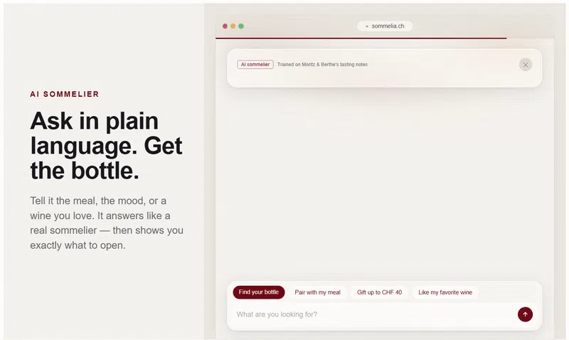 sommelia.ch screenshot 2