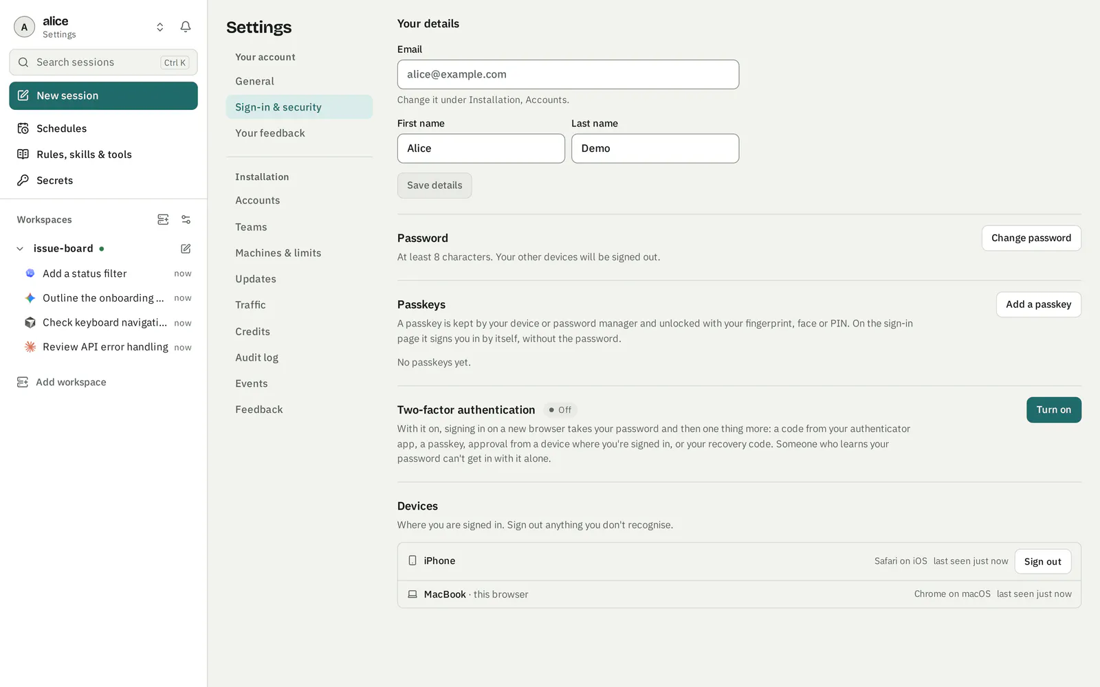 Benchyard screenshot 12