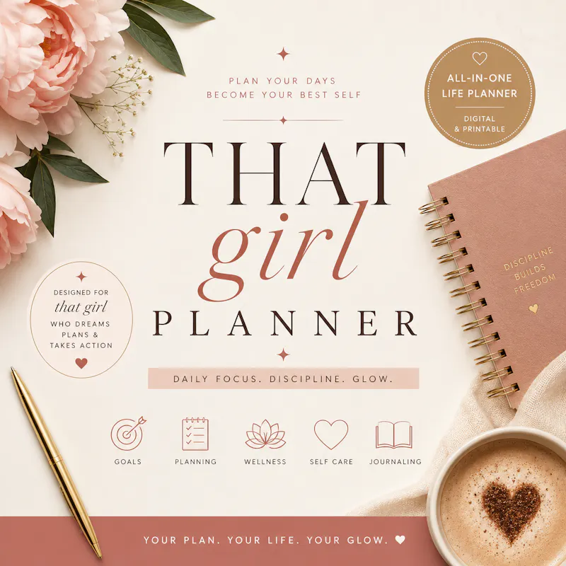 That Girl Notion Planner screenshot 1