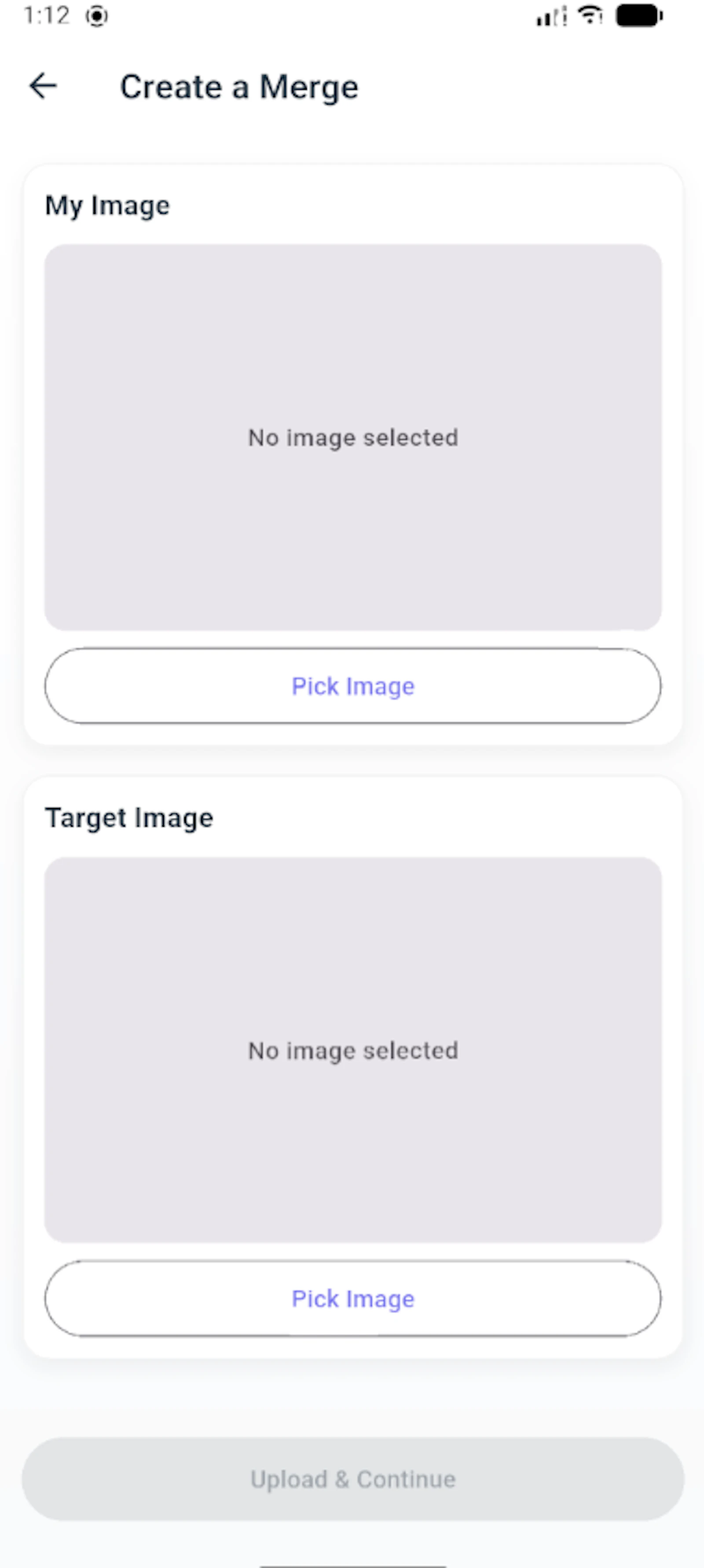 FaceMerge screenshot 2