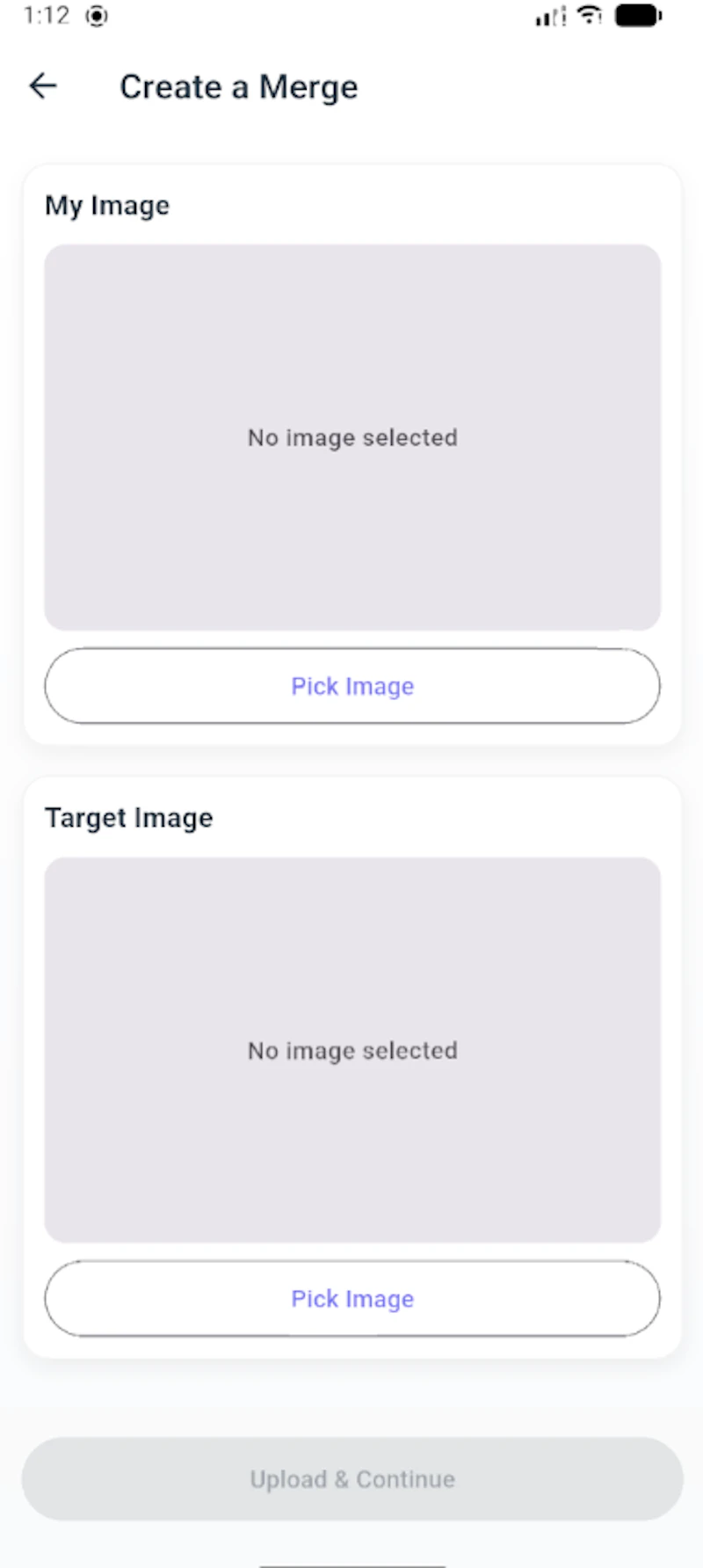 FaceMerge screenshot 2