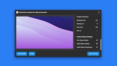 Wavecraft - Generative Art Figma Plugin gallery image