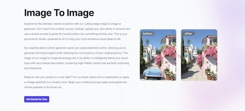 Image to Image AI gallery image