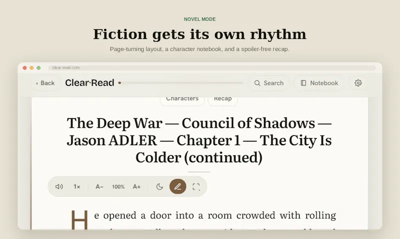 ClearRead — Remember what you read screenshot 4
