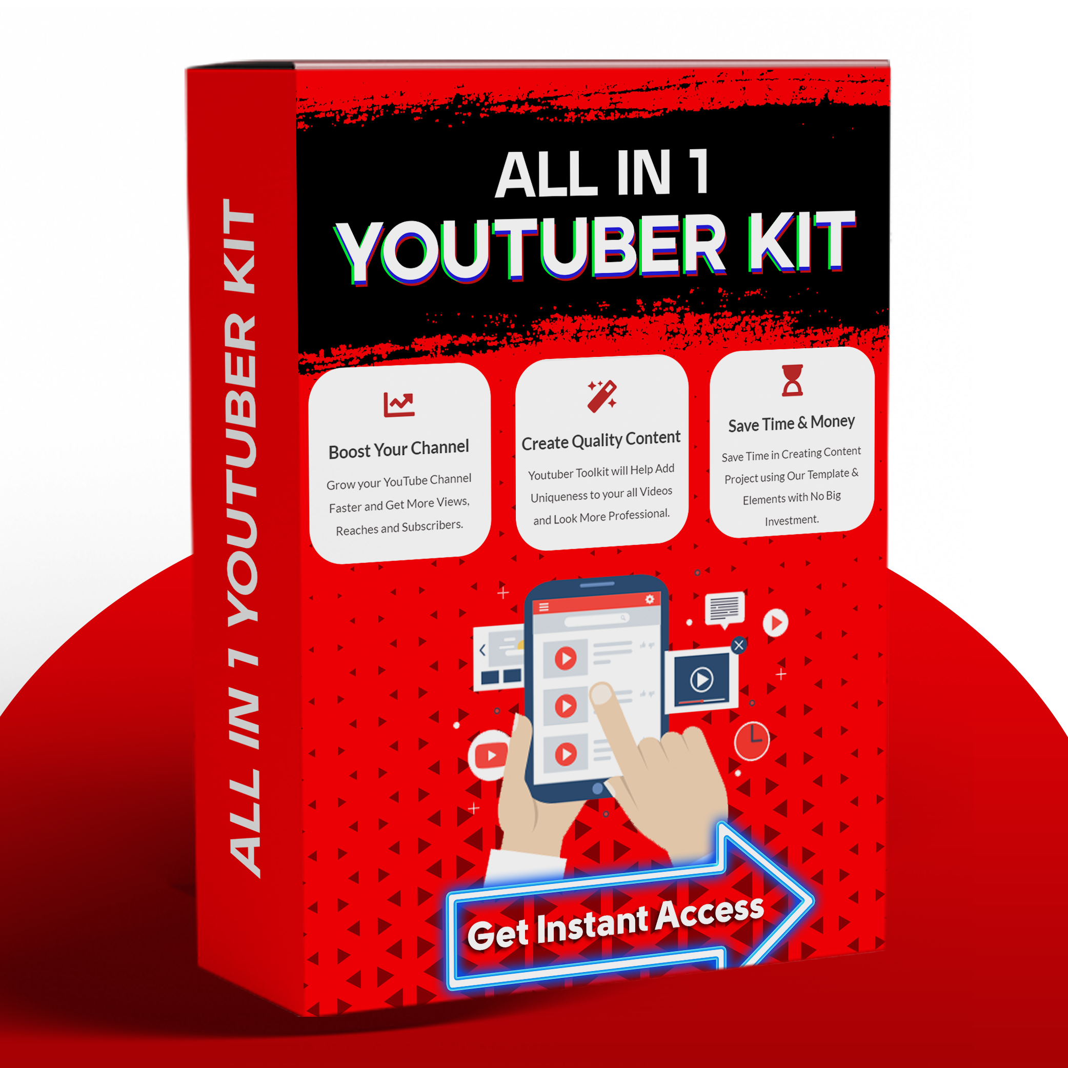 ALL IN 1 PREMIUM YOUTUBER KIT BUNDLE​ logo