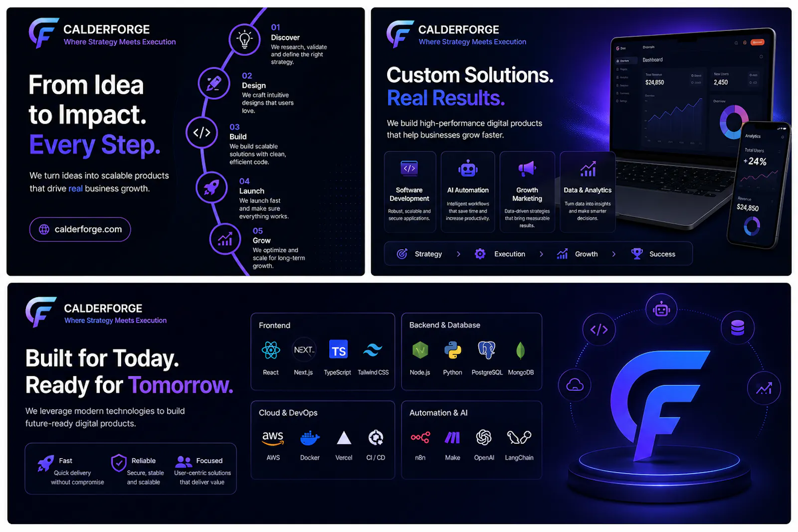 Calderforge Launch screenshot 1