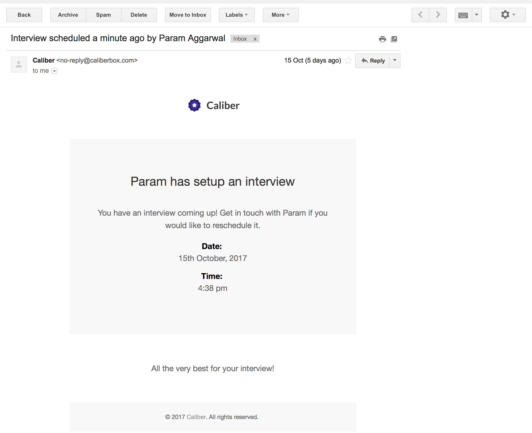 Caliber gallery image