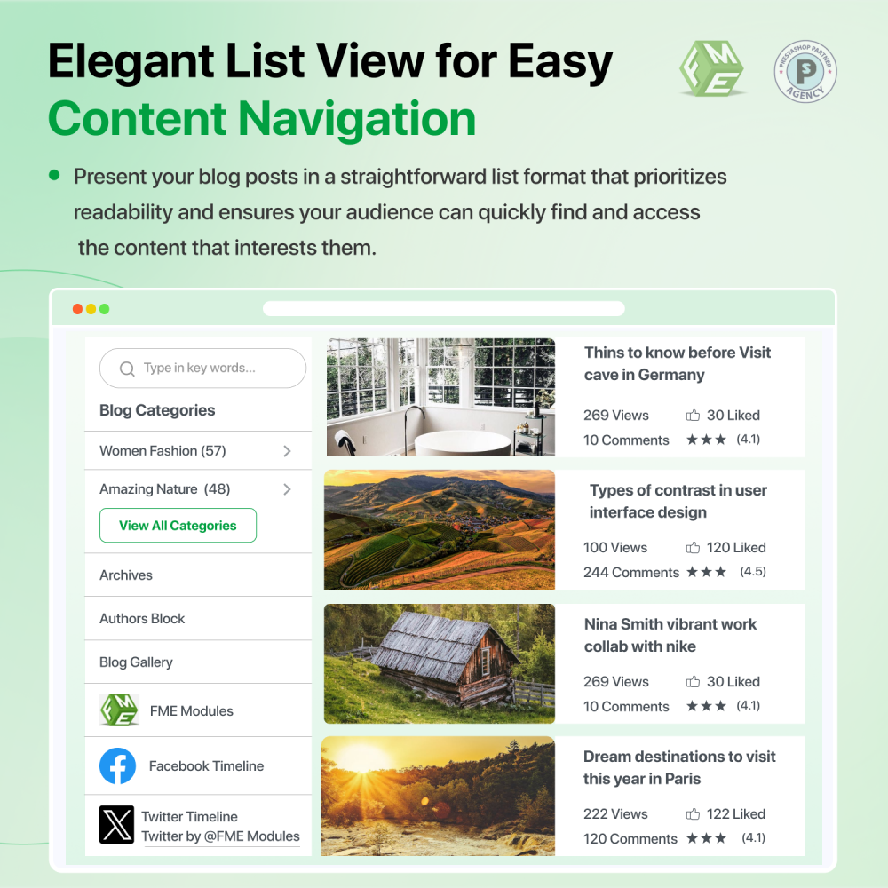 PrestaShop Blog Module | Boost Traffic  gallery image