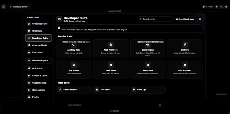 AskSary - BYOK-supported AI Studio screenshot 19