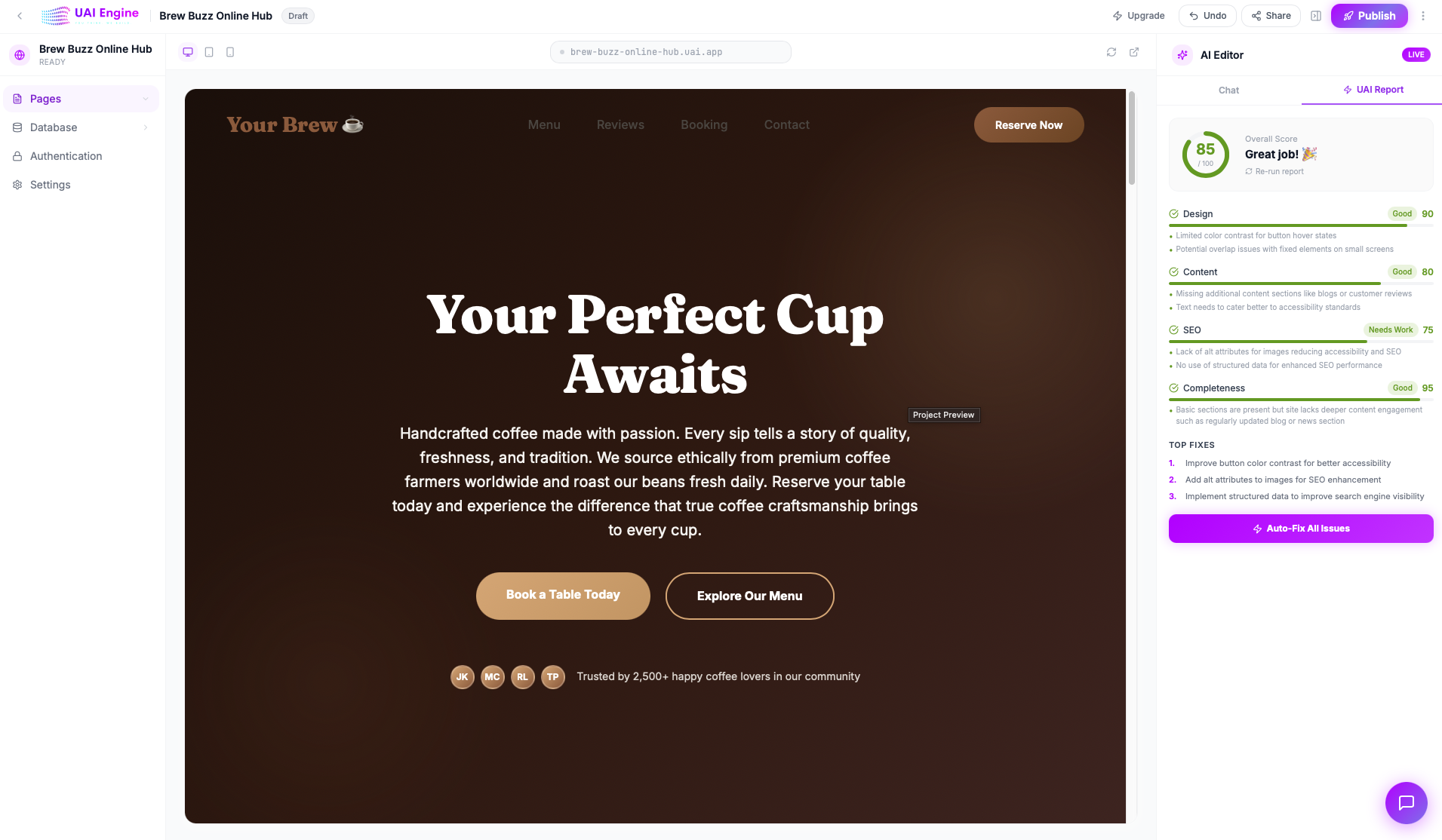 UAI Engine gallery image