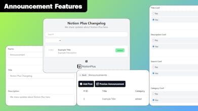 Notion Plus Widget gallery image