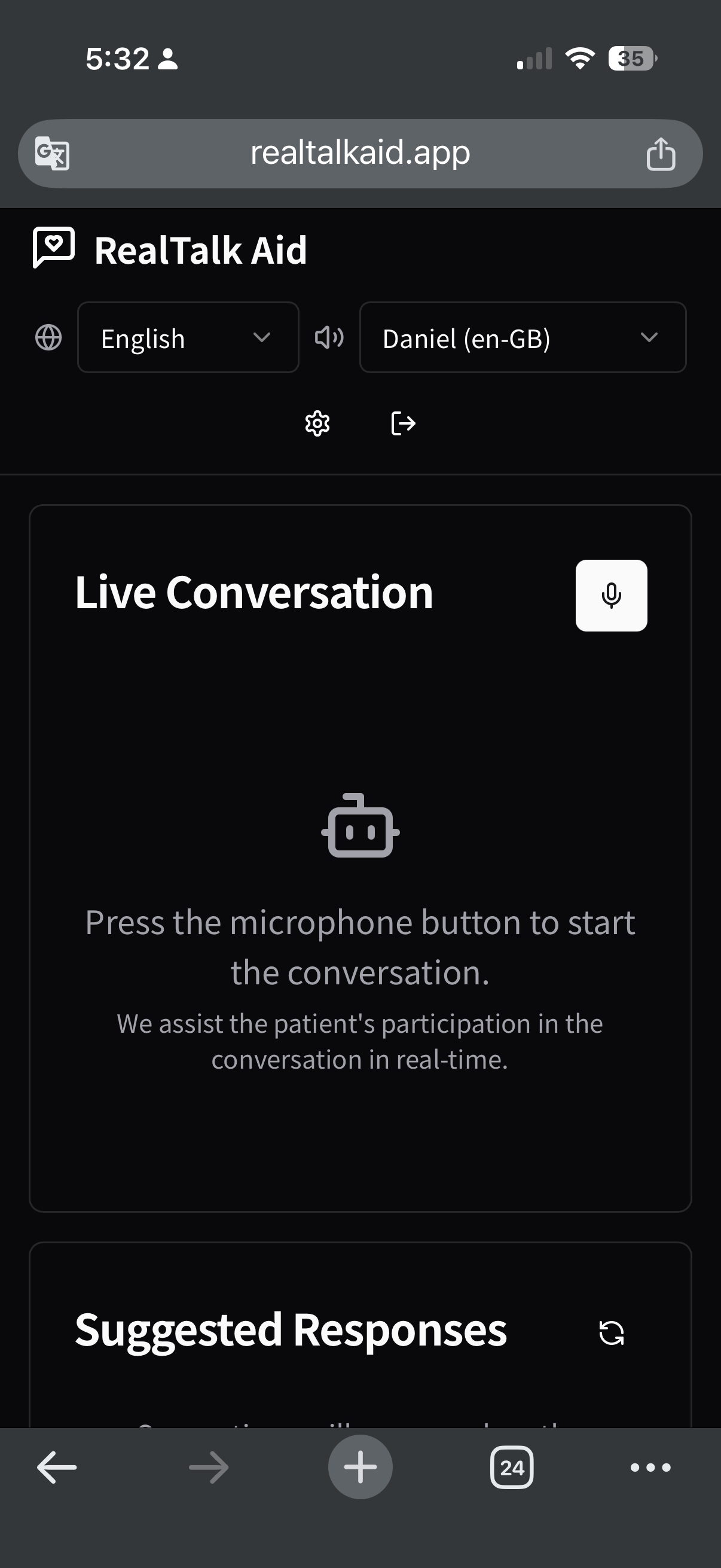 Média Aide à Realtalk - Aide à la conversation en temps réel pour les patients atteints d'AVC 2