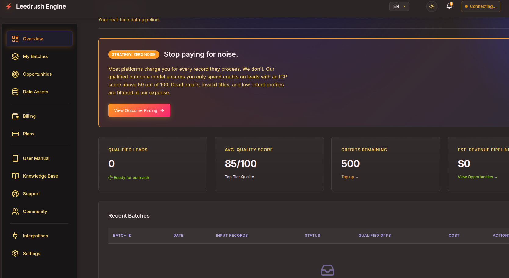 Leedrush Engine - Screenshot 3 showing product features and functionality