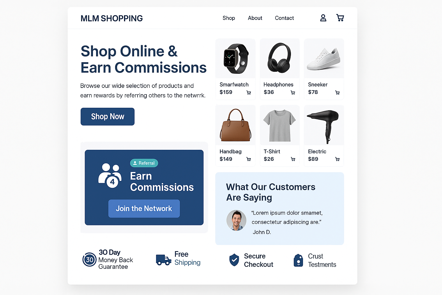 وسائط برنامج LetScms MLM - أفضل برامج MLM وخطة MLM ، التجارة الإلكترونية ، تطوير موقع الويب 5