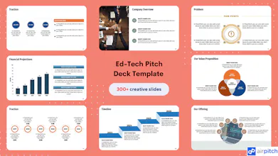 Ultimate Ed-Tech Pitch Deck Template gallery image