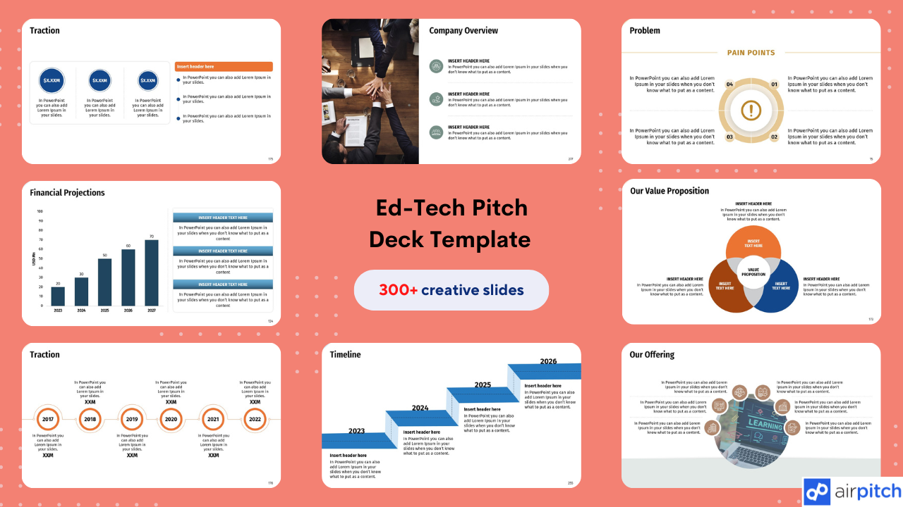 Ultimate Ed-Tech Pitch Deck Template media 1