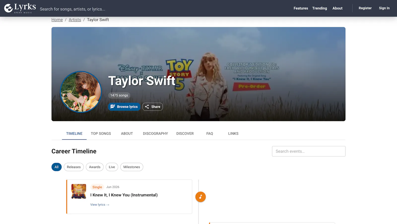 Lyrks screenshot 3