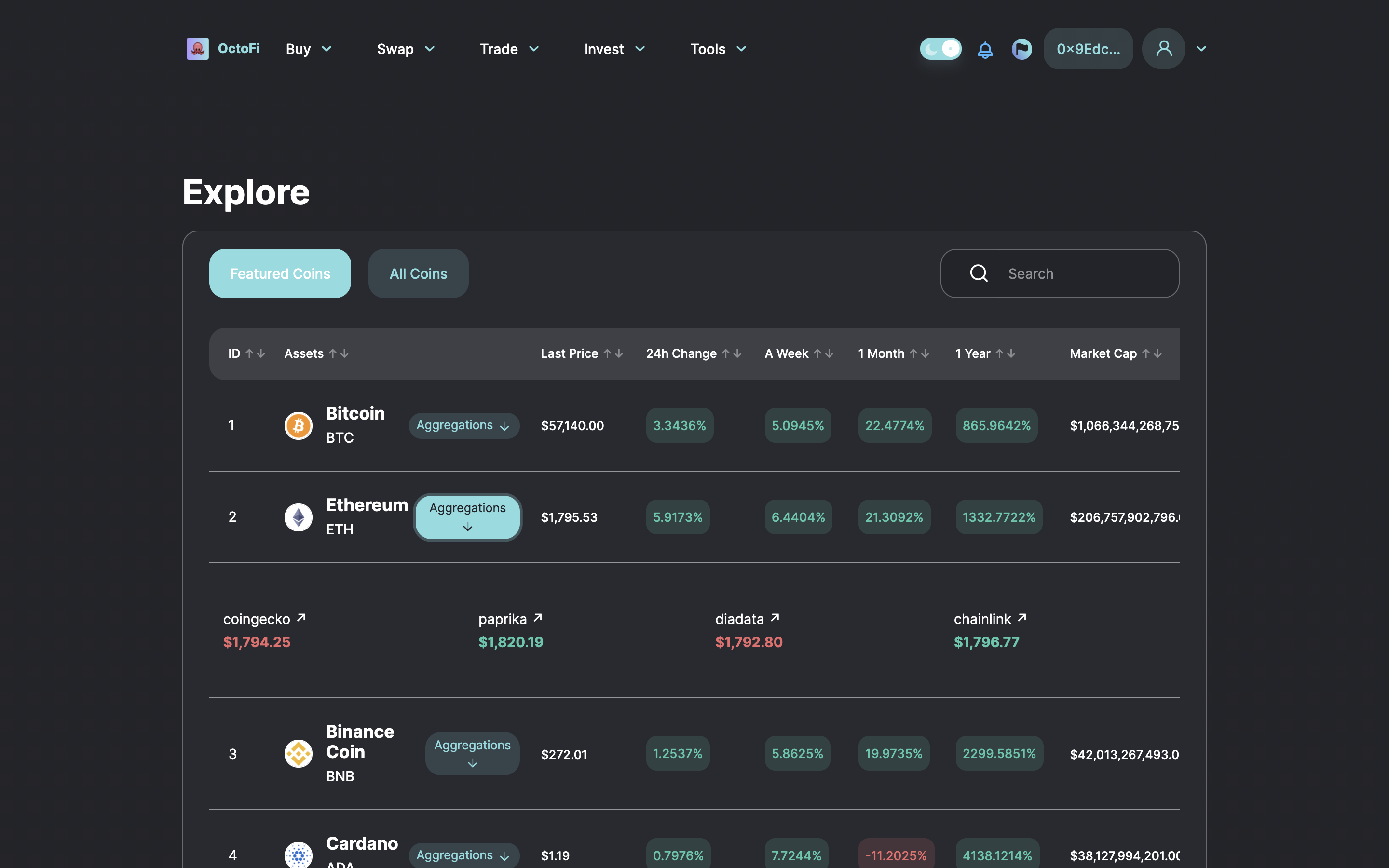 OctoFi gallery image