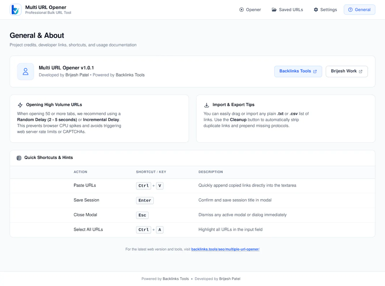 Multi URL Opener screenshot 4