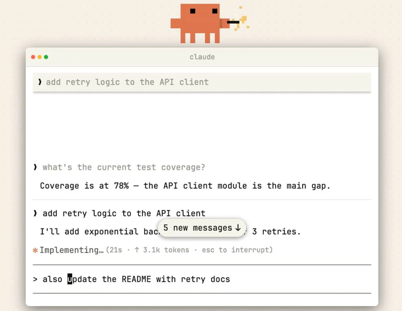 Claude Code Rendering screenshot 3