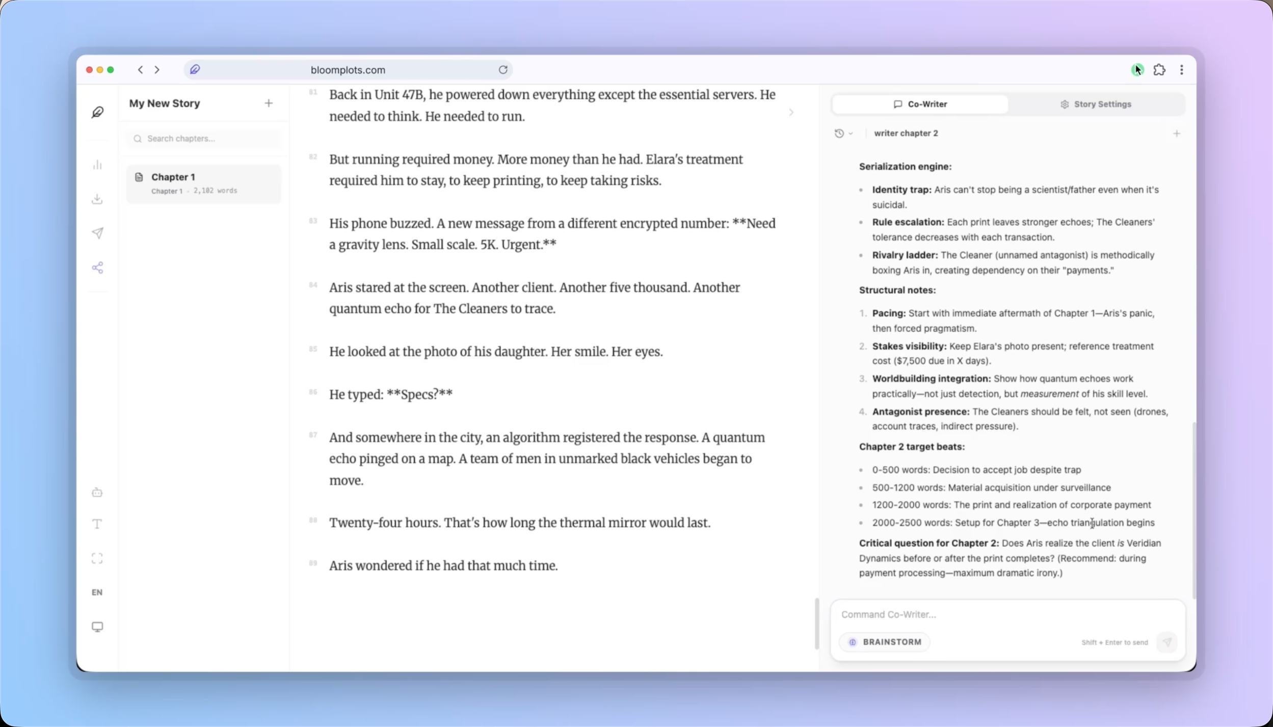 Bloomplots - Screenshot 3 showing product features and functionality