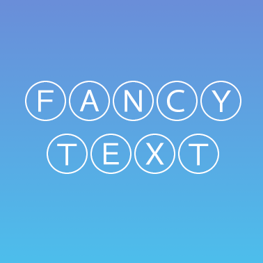 Fancy Text Generator