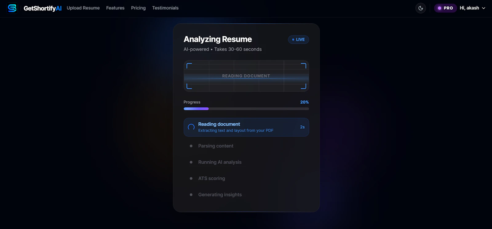 GetshortifyAI screenshot 3