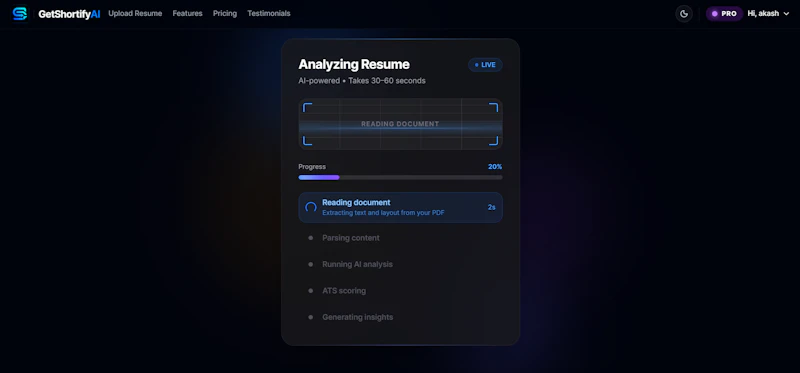 GetshortifyAI screenshot 3