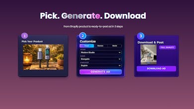 A3: AI Instagram Facebook Ads Shopify gallery image