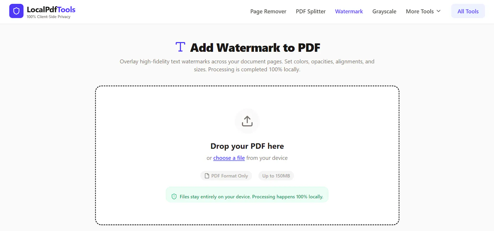 Local PDF Tools screenshot 2