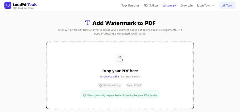 Local PDF Tools screenshot 2