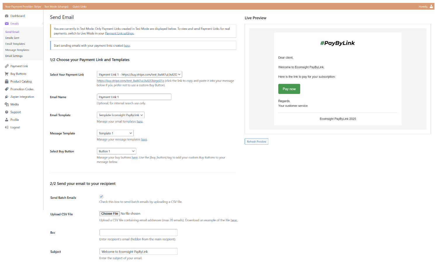 ecomsight paybylink 미디어 1