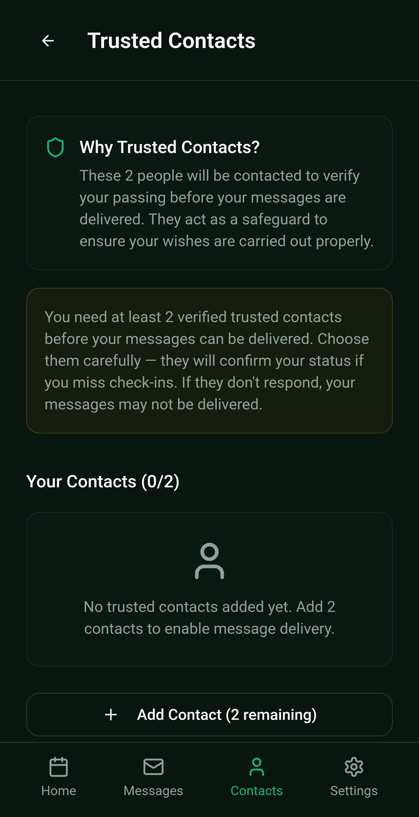 LastSend - Screenshot 4 showing product features and functionality