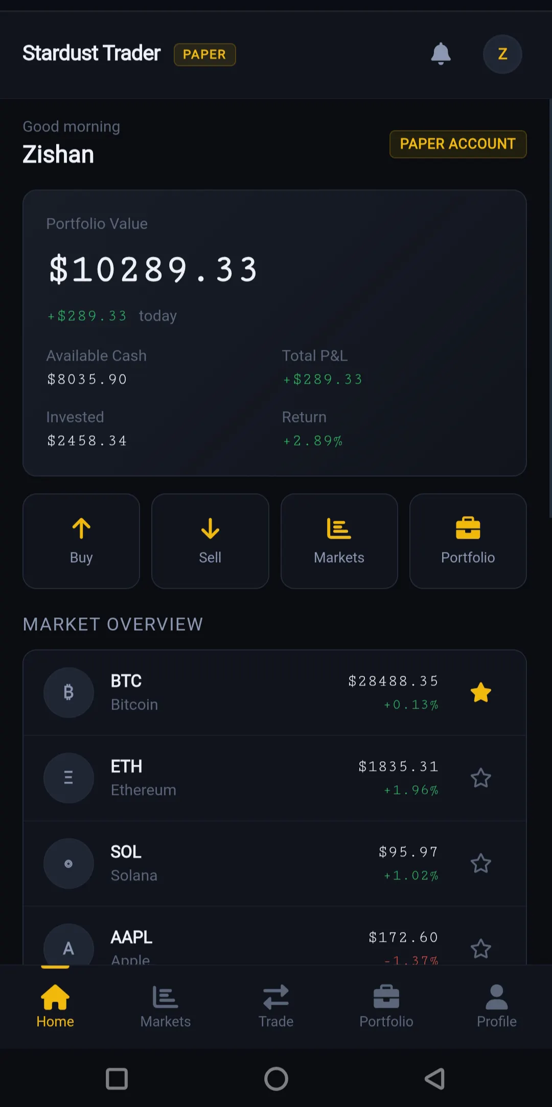 Stardust Trader gallery image