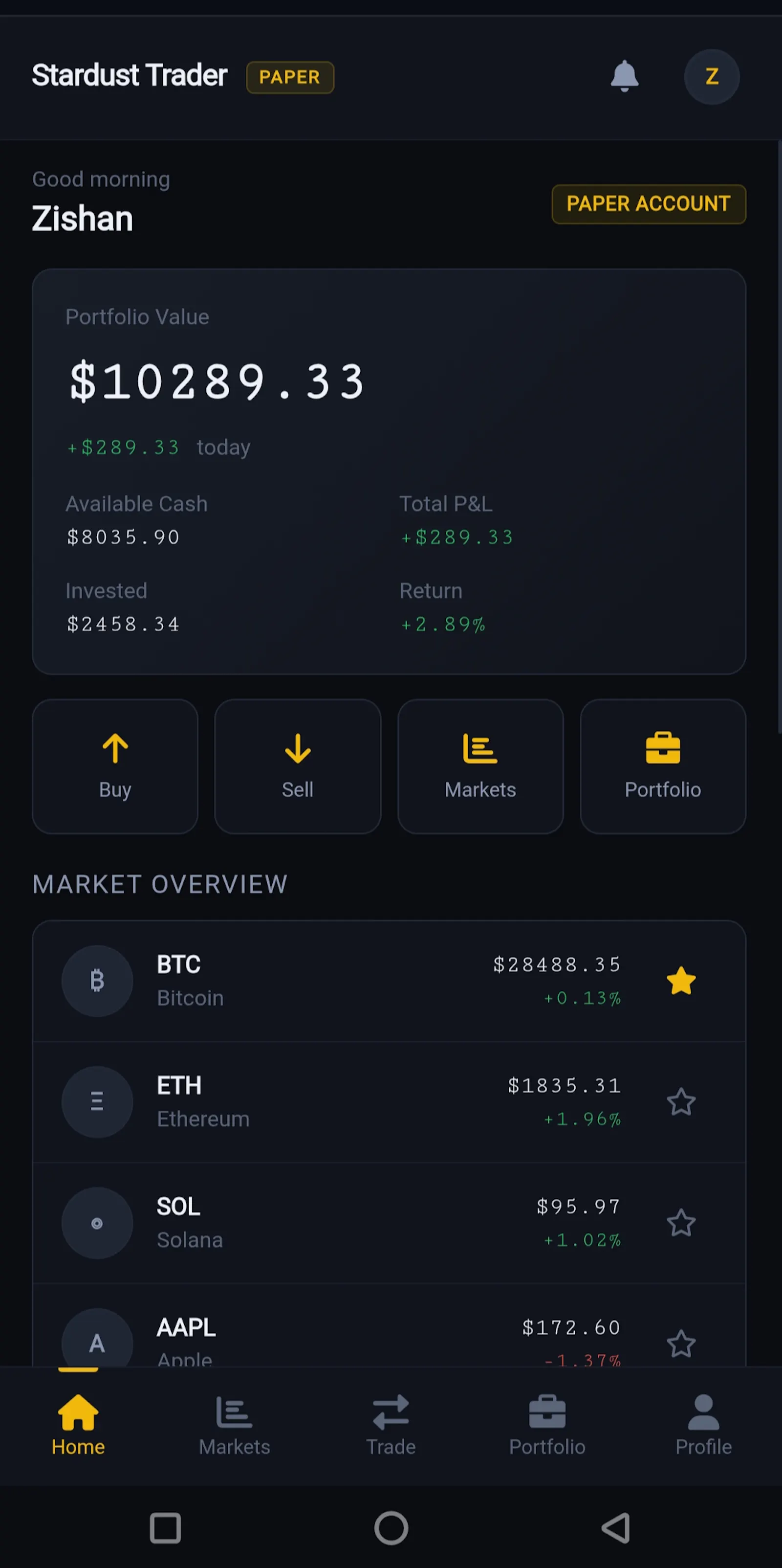 Stardust Trader screenshot 5