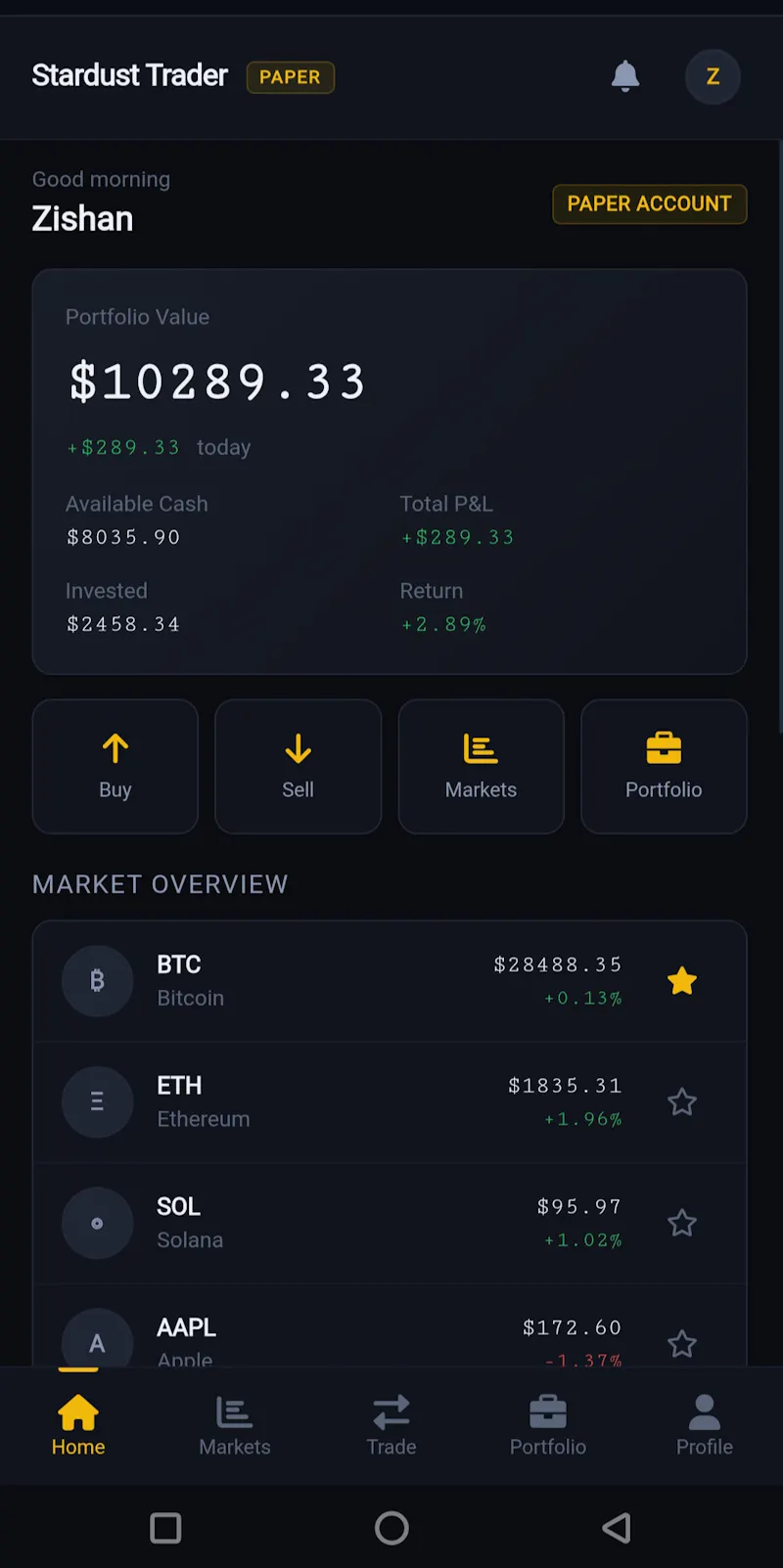 Stardust Trader screenshot 5