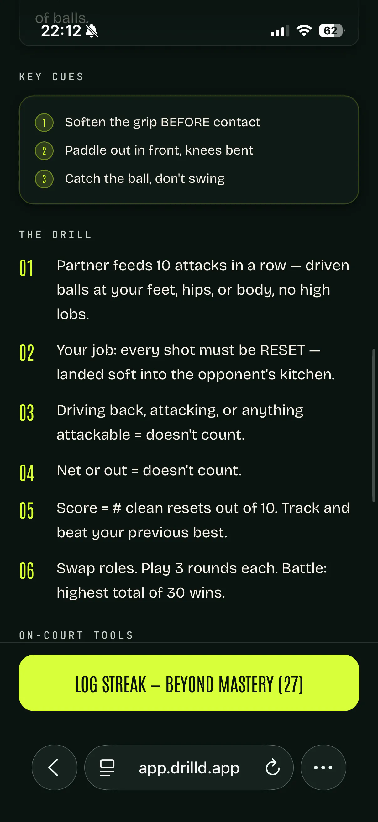 Drilld - Pickleball Trainer App gallery image