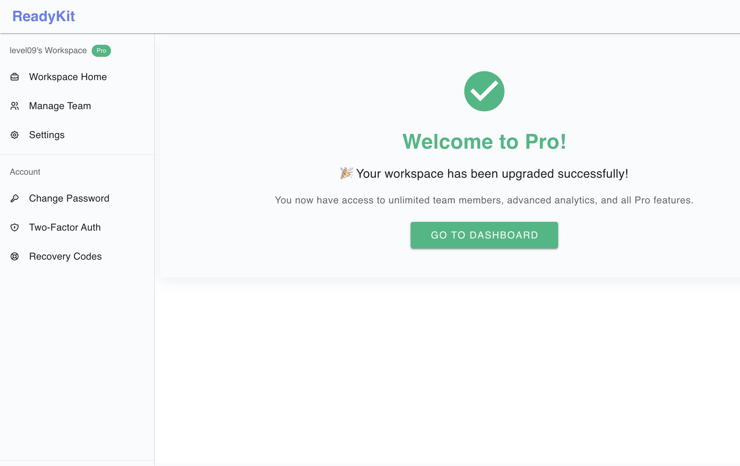 ReadyKit - Screenshot 5 showing product features and functionality