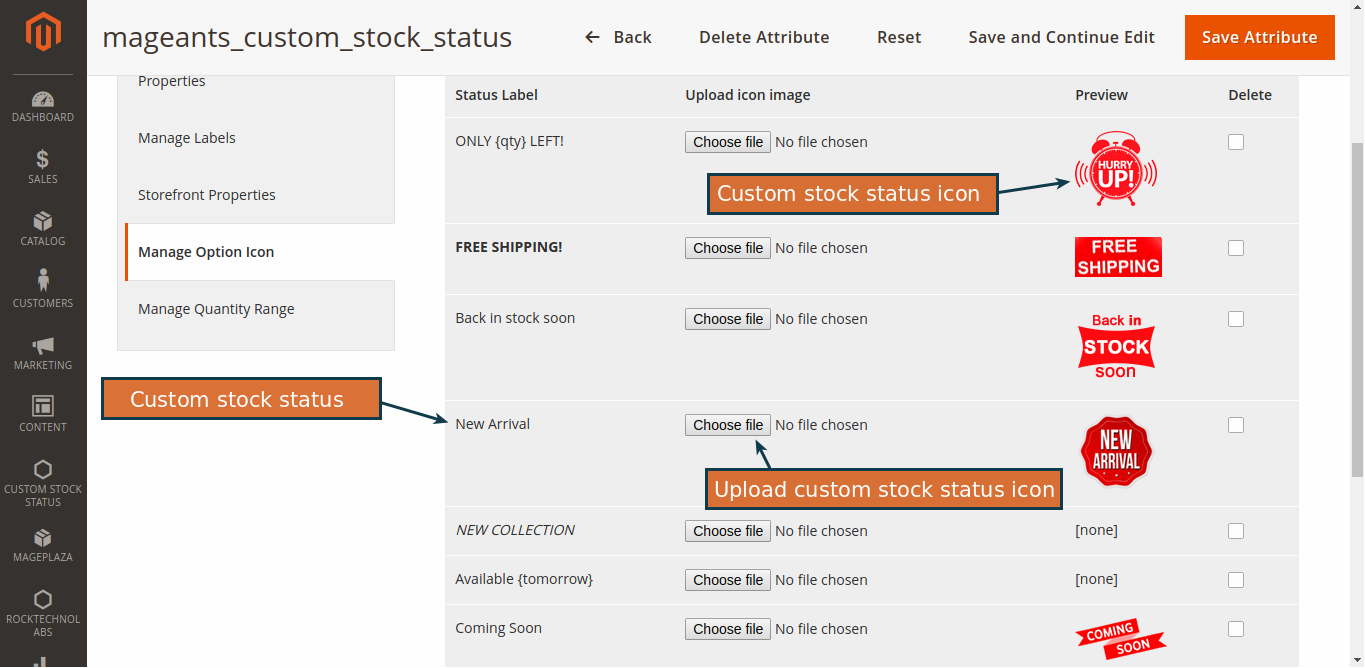 Magento 2 Özel Stok Durumu - Sağlam magento 2 uzantısı medya 9