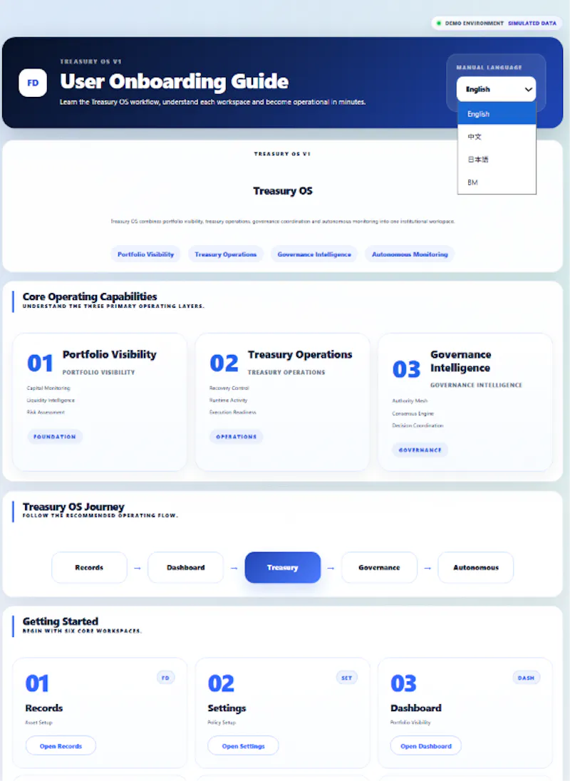 Treasury OS V1 screenshot 9