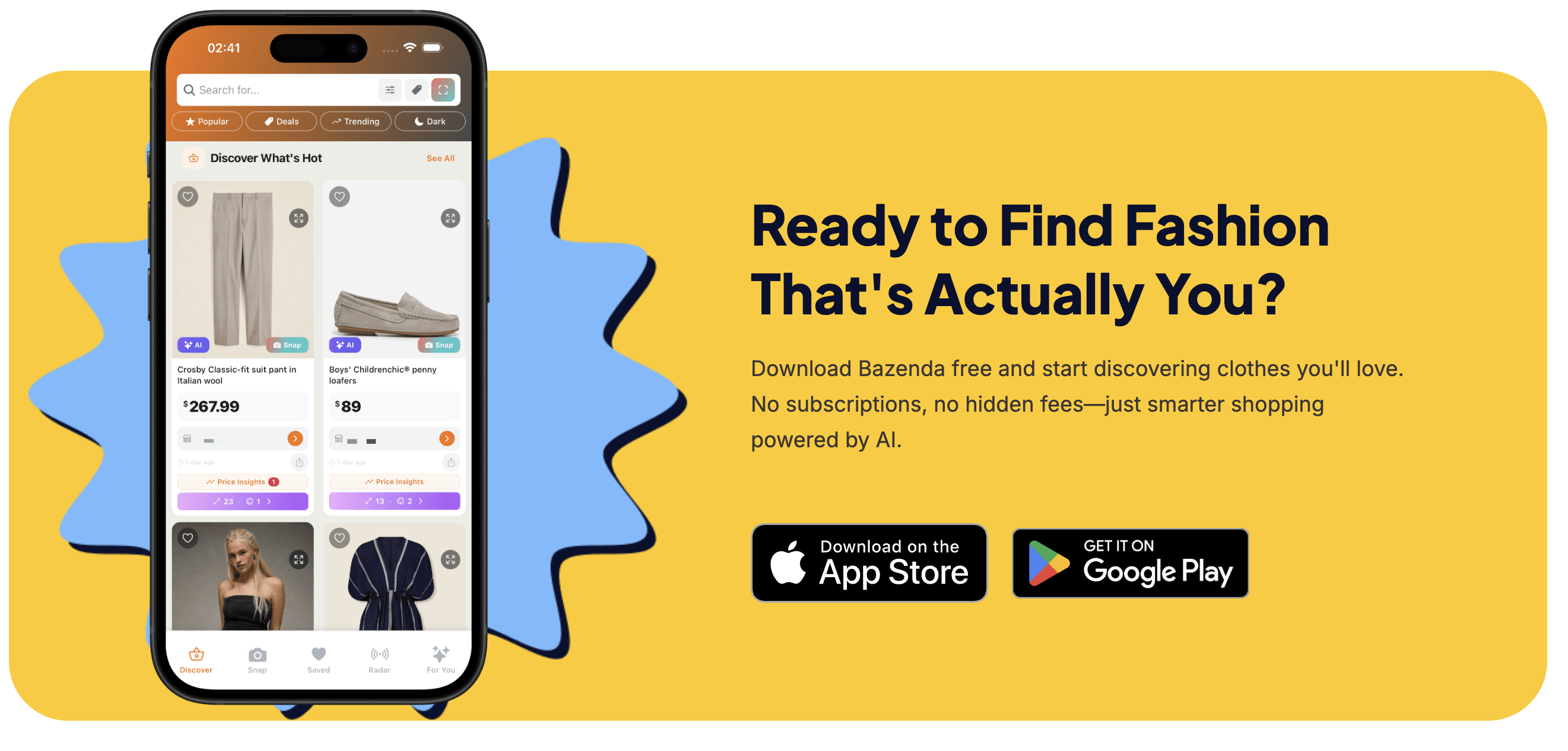 Bazenda - Screenshot 2 showing product features and functionality