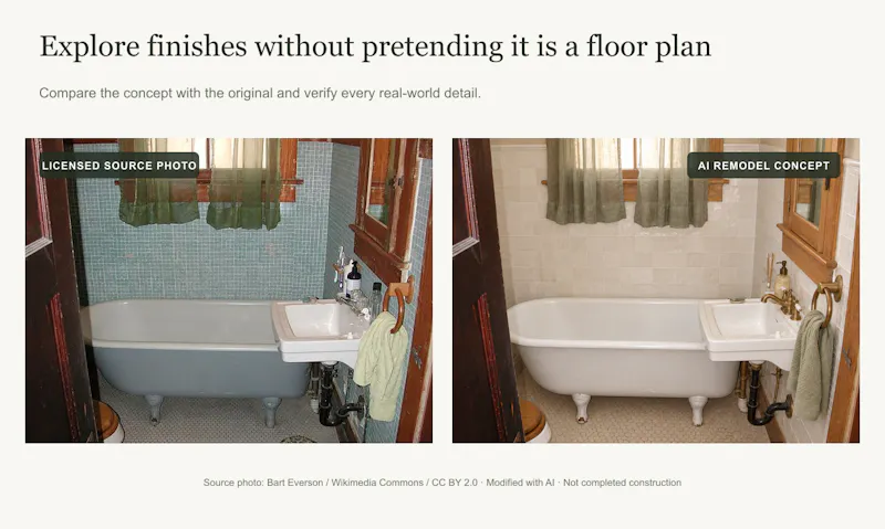 AI Bathroom Designs screenshot 3