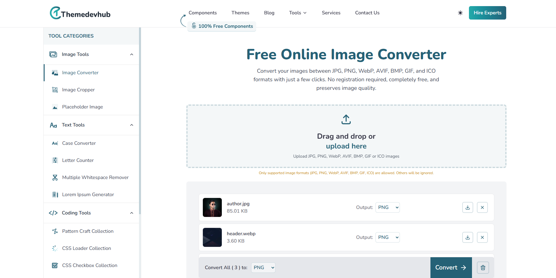 Free Online Image Converter gallery image