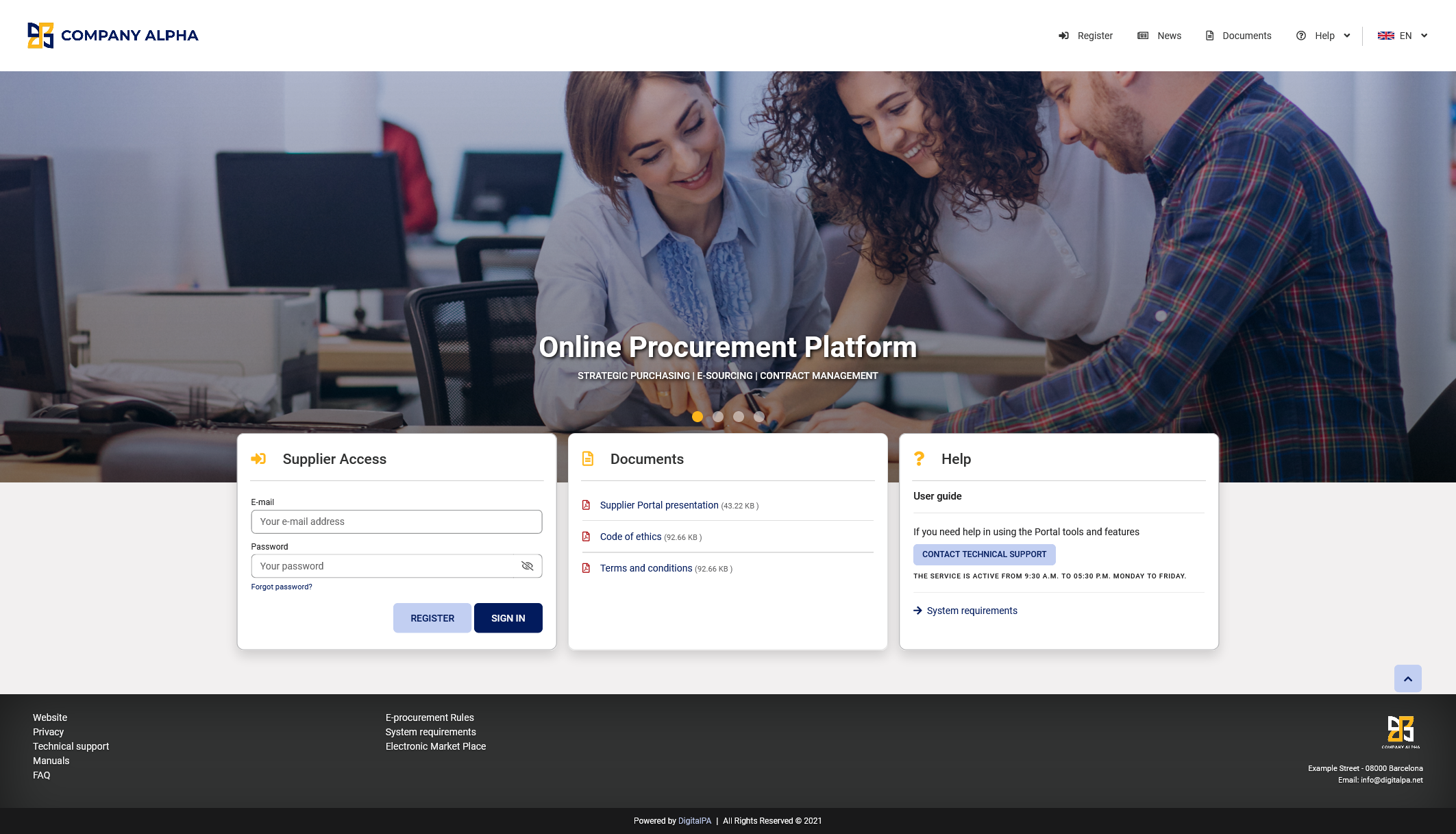 Online Procurement gallery image