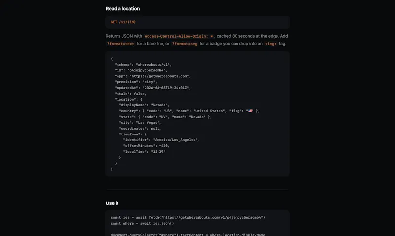 Whereabouts screenshot 4