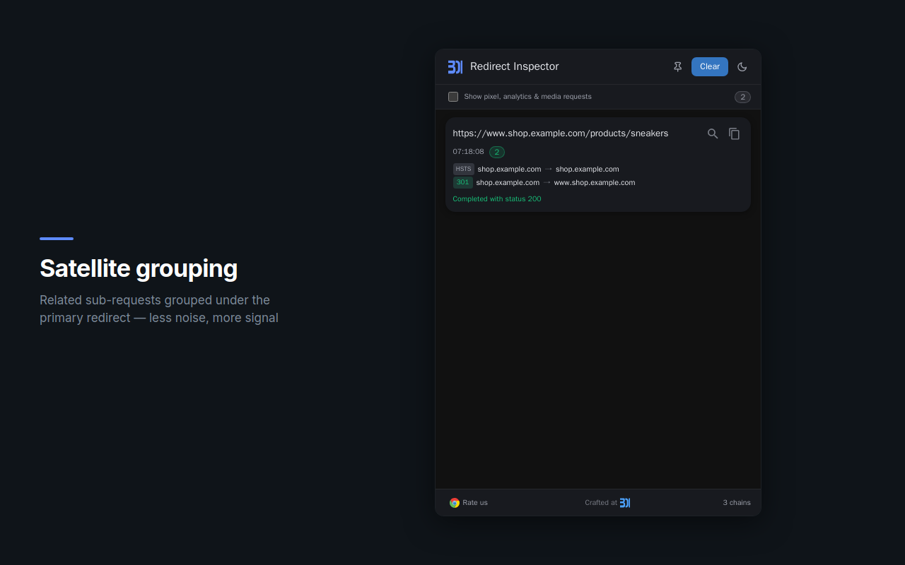 Redirect Inspector gallery image