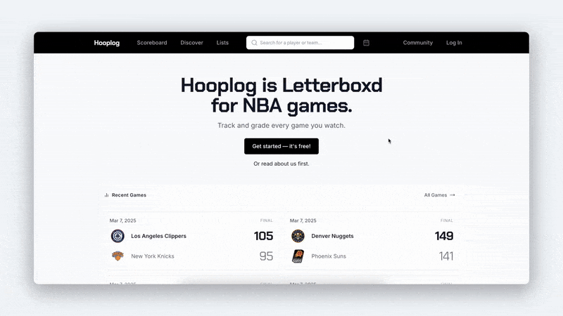 Speranza - LetterBoxD / Goodreads per i giochi NBA media 1