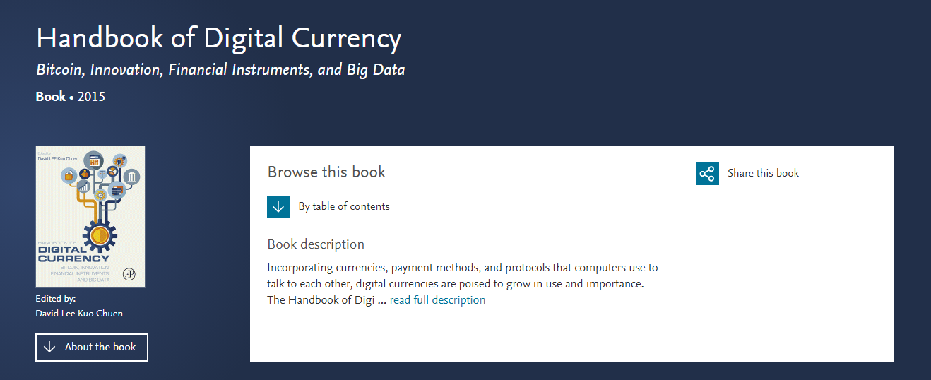 Handbook of digital currency gallery image