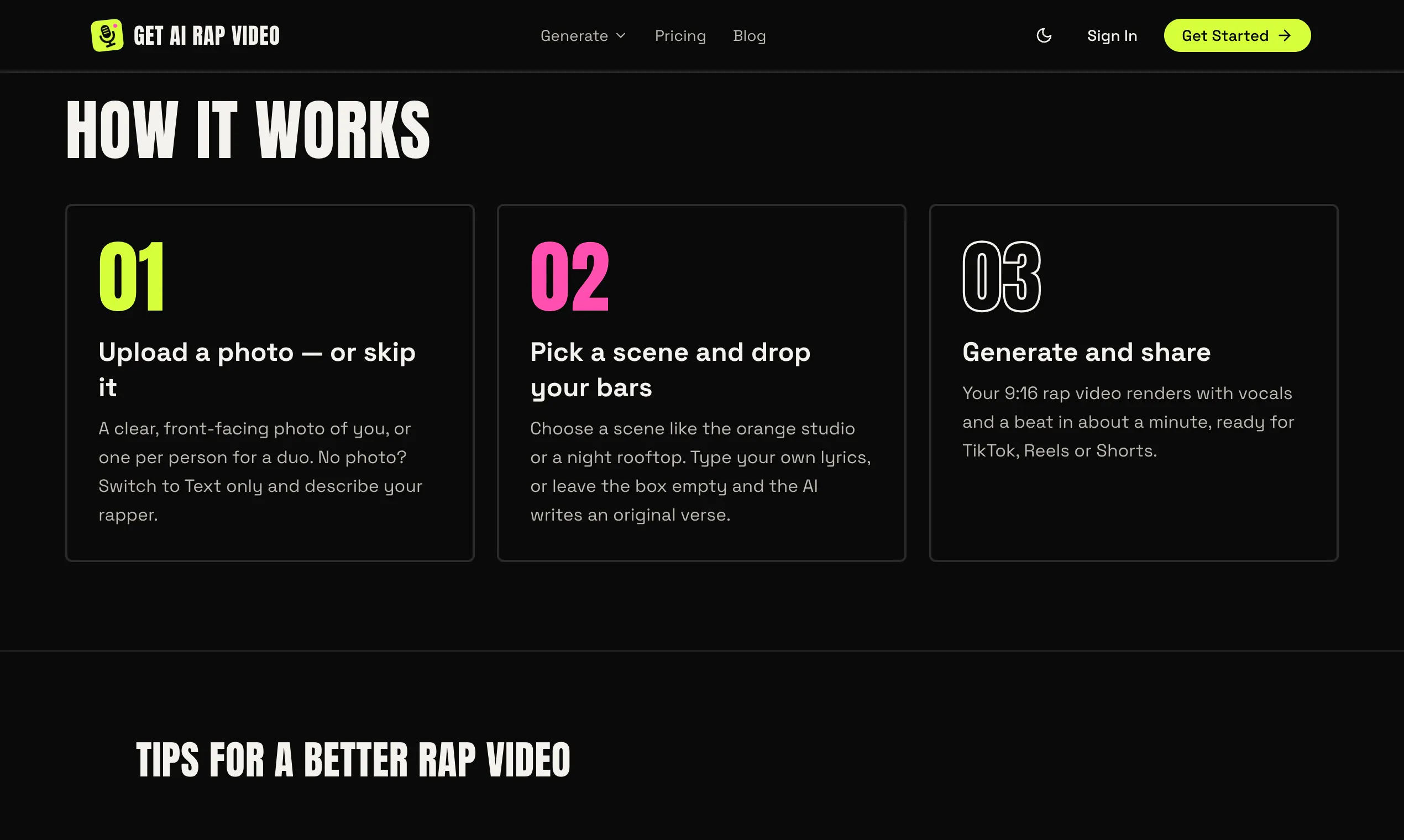 Get AI Rap Video gallery image
